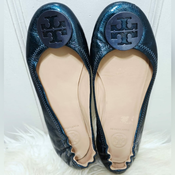 Tory Burch Minnie Travel Ballet Flats Women's Size🌴 - Picture 1 of 7